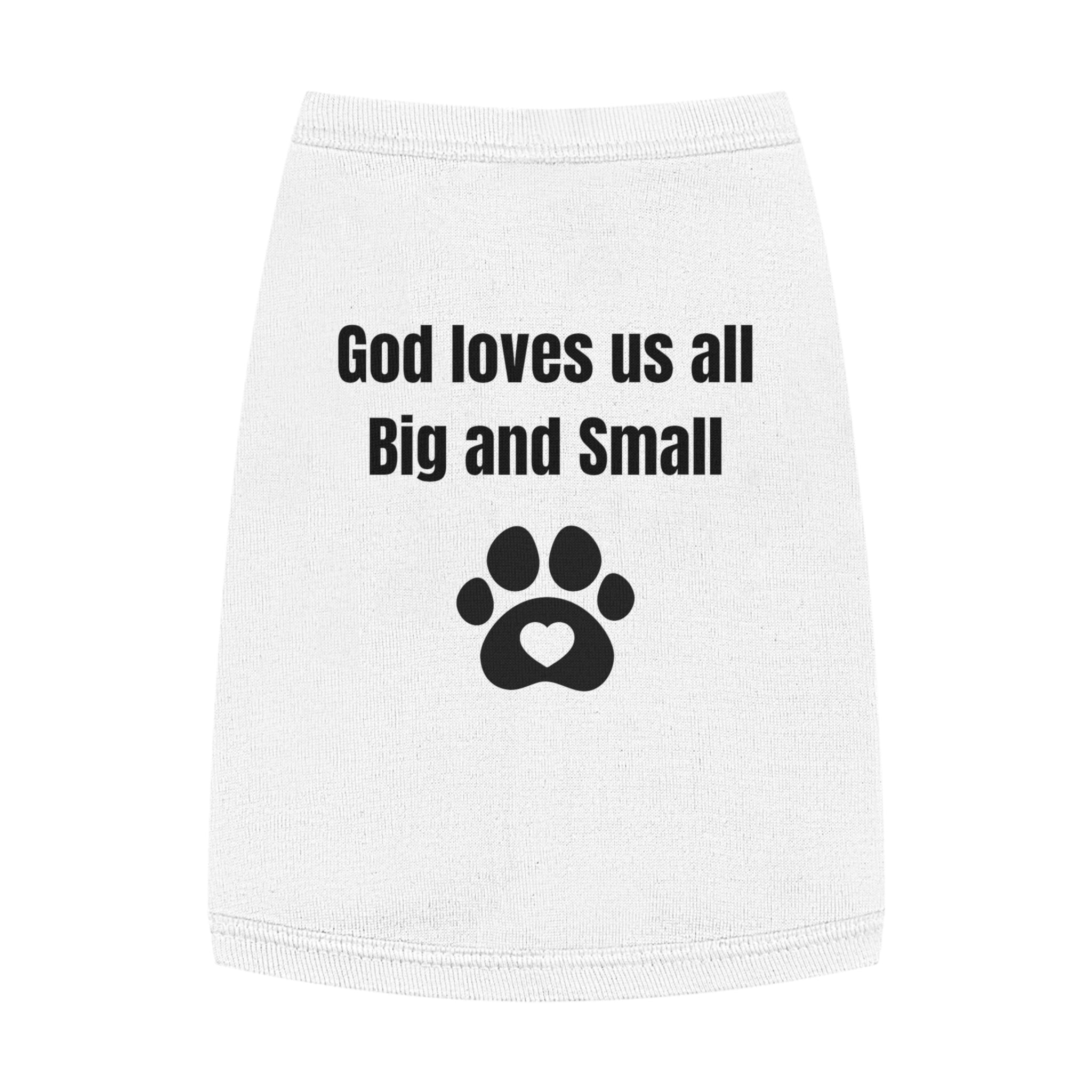 Pet Tank Top - 'Walks, Treats & Jesus'