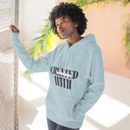 Created With Purpose Hoodie — Inspirational Faith Graphic Hoodie