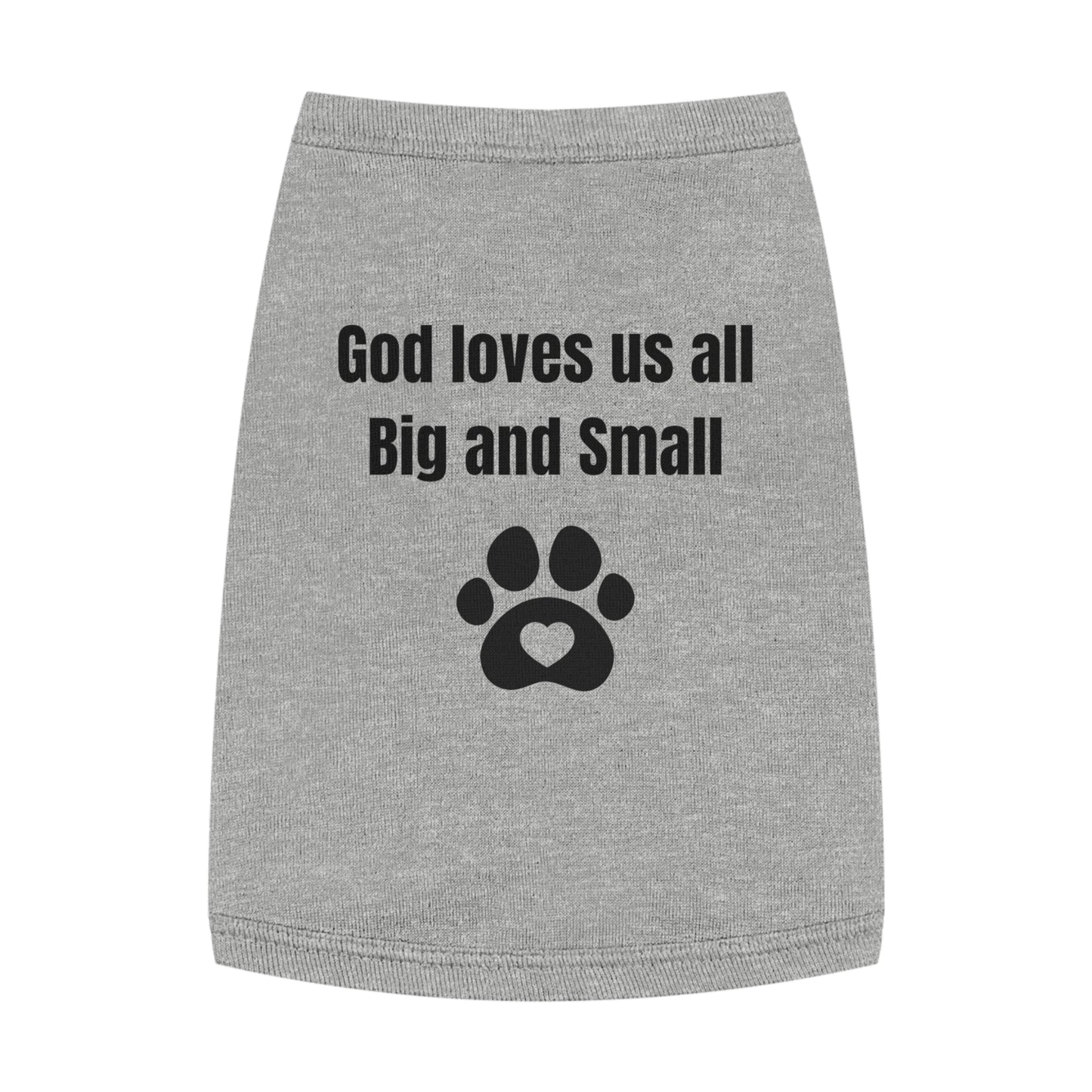 Pet Tank Top - 'Walks, Treats & Jesus'