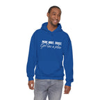 "Pray. Wait. Trust. God Has a Plan"-THE FOG BRAND Hooded Sweatshirt -