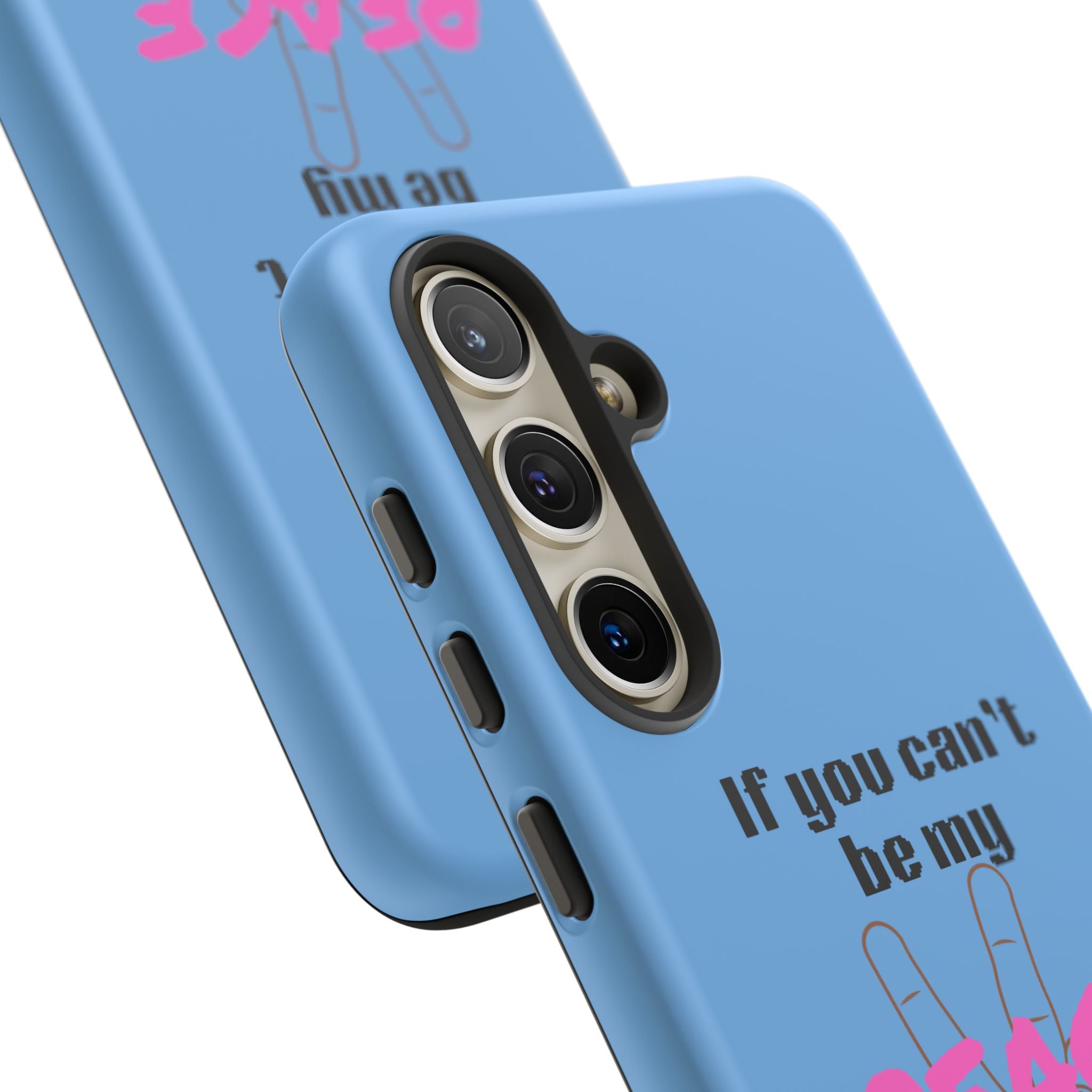 Cell phone case with "If You Can't Be My Peace, Do Not Disturb"