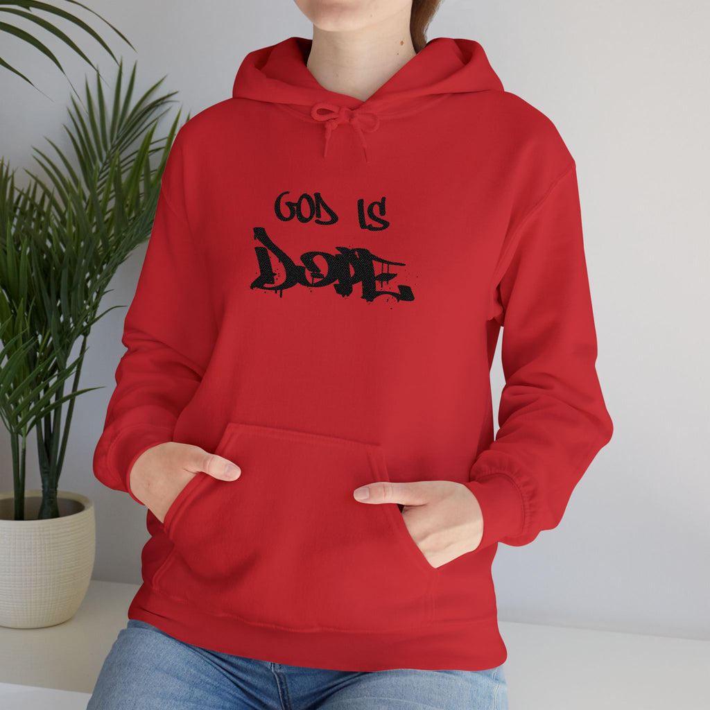 God is Dope Hoodie -Unisex Heavy Blend Sweatshirt, Casual Wear, Streetwear, Gift for Teens, Inspirational Clothing