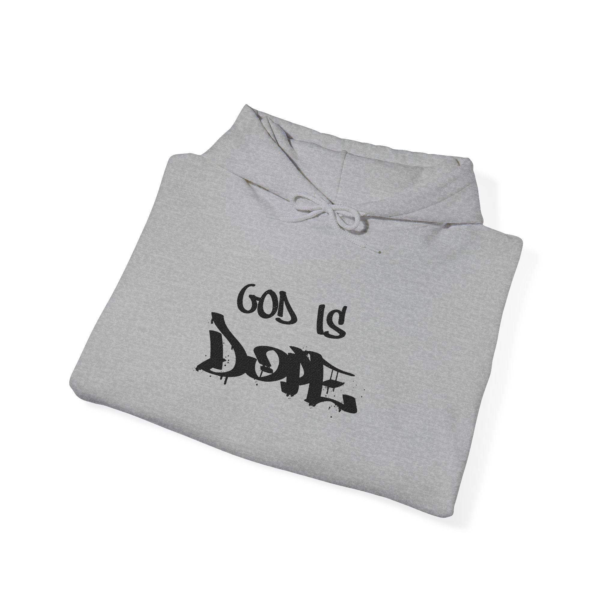 God is Dope Hoodie -Unisex Heavy Blend Sweatshirt, Casual Wear, Streetwear, Gift for Teens, Inspirational Clothing
