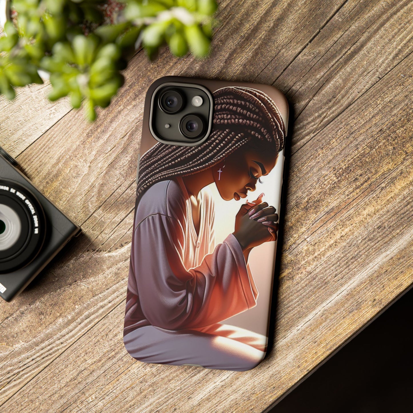 Spiritual Prayer Phone Case - Tough Cases with Inspirational Design