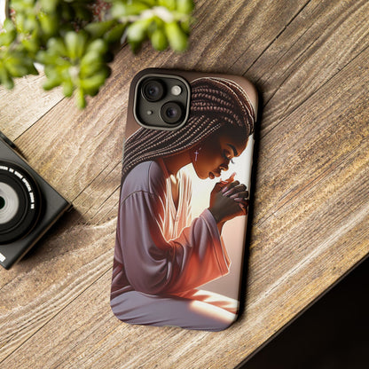 Spiritual Prayer Phone Case - Tough Cases with Inspirational Design