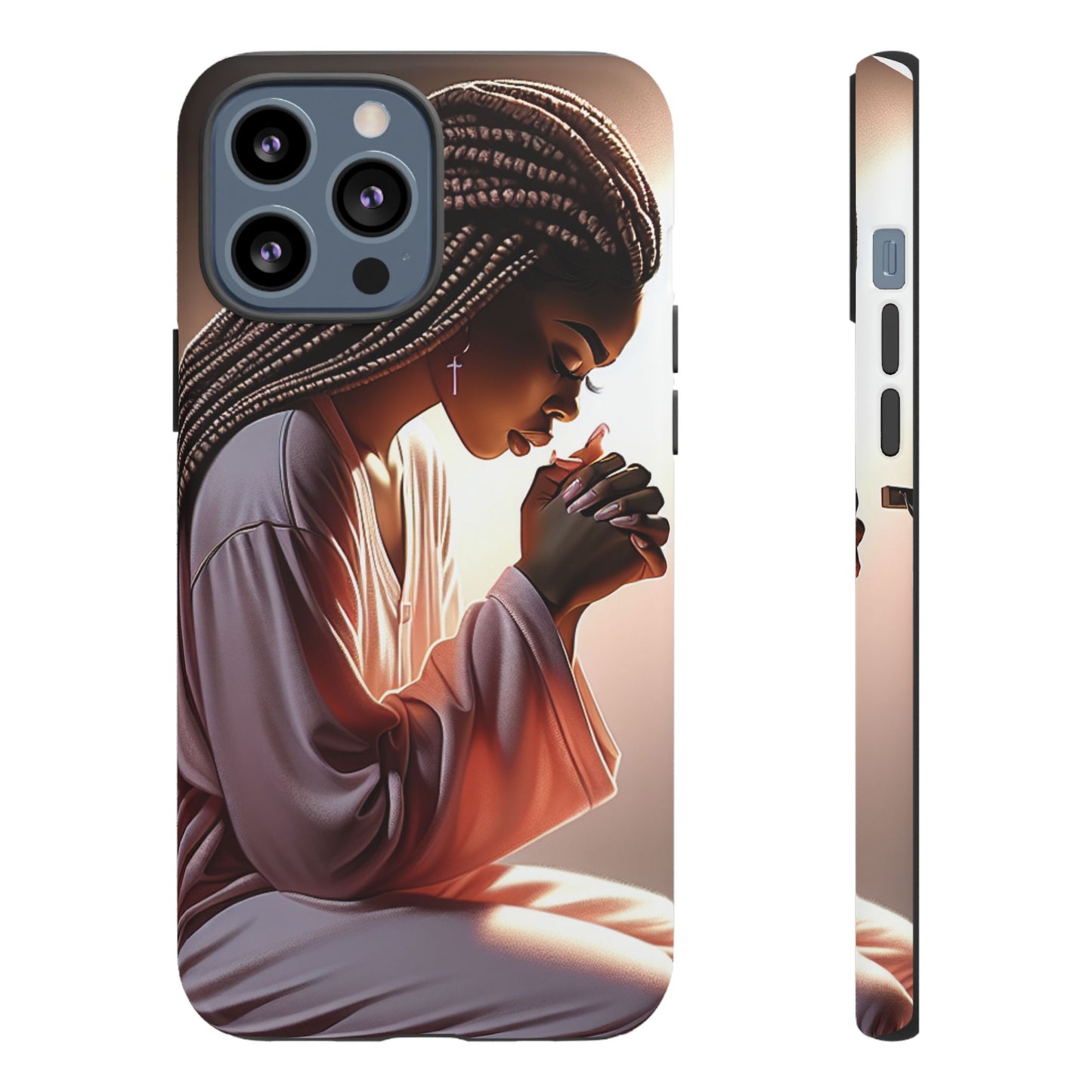 Spiritual Prayer Phone Case - Tough Cases with Inspirational Design