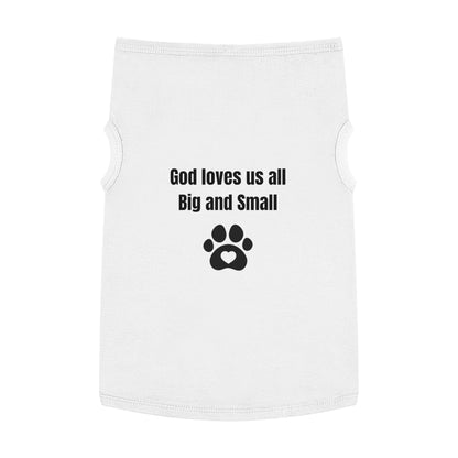 Pet Tank Top - 'Walks, Treats & Jesus'