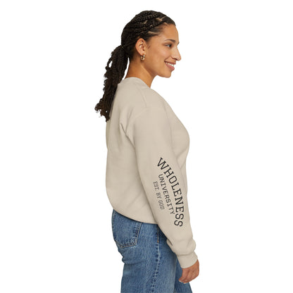 VERY BLESSED, PEACEFUL, & DEMURE- Crewneck Sweatshirt, Casual Sweatshirt, trends, memes & hashtags, long sleeve