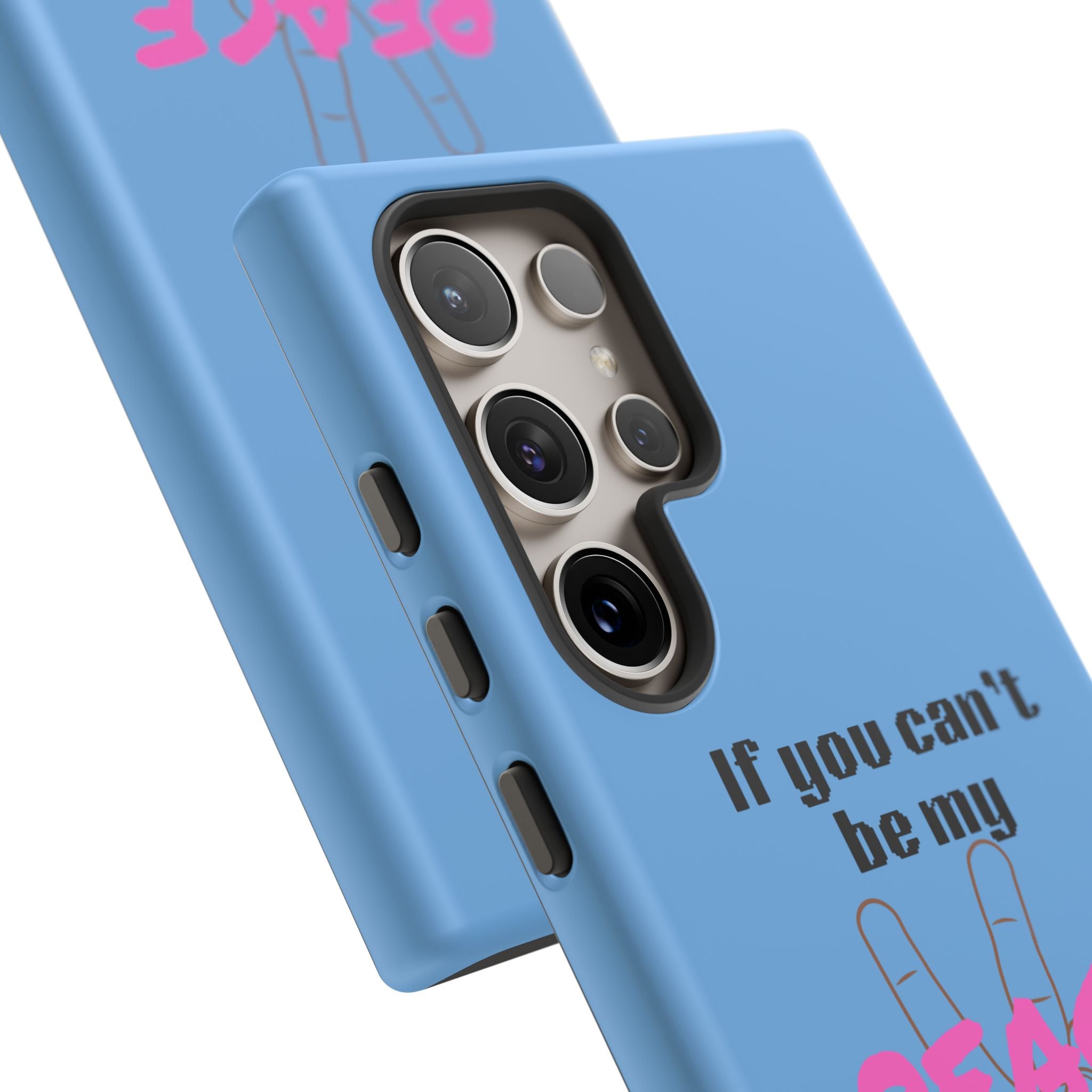Cell phone case with "If You Can't Be My Peace, Do Not Disturb"