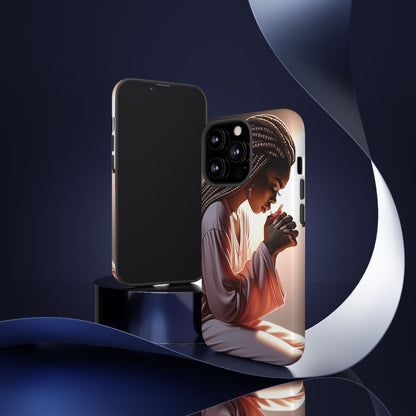 Spiritual Prayer Phone Case - Tough Cases with Inspirational Design
