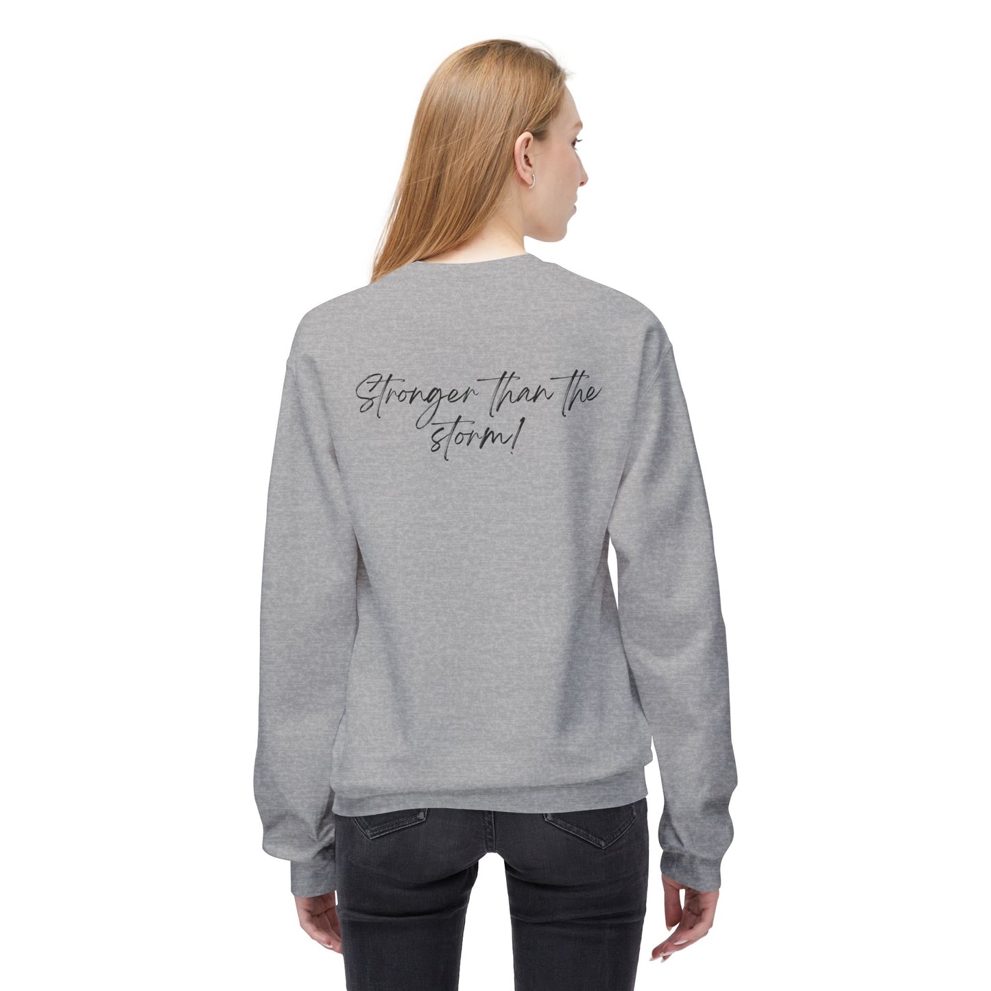"She survived everything that was meant to destroy her" Crewneck Sweatshirt