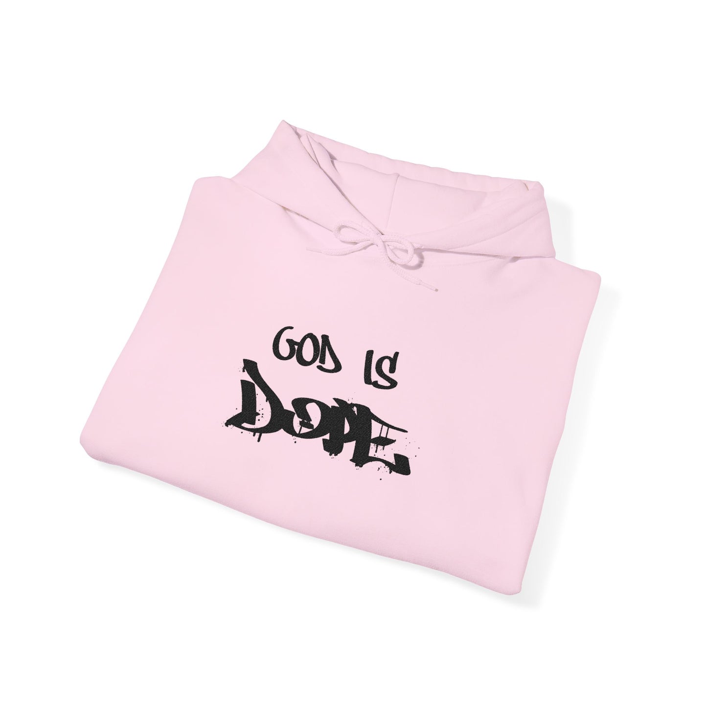 God is Dope Hoodie -Unisex Heavy Blend Sweatshirt, Casual Wear, Streetwear, Gift for Teens, Inspirational Clothing