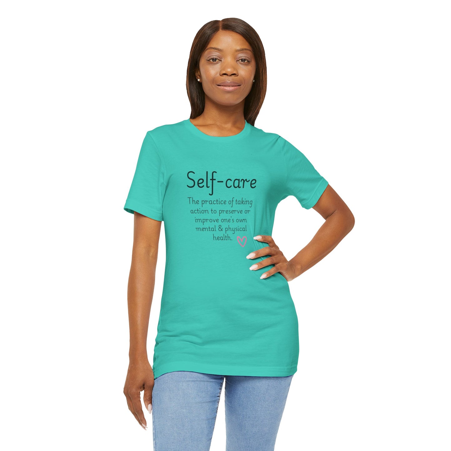 Embrace Self-Care Unisex Jersey Tee