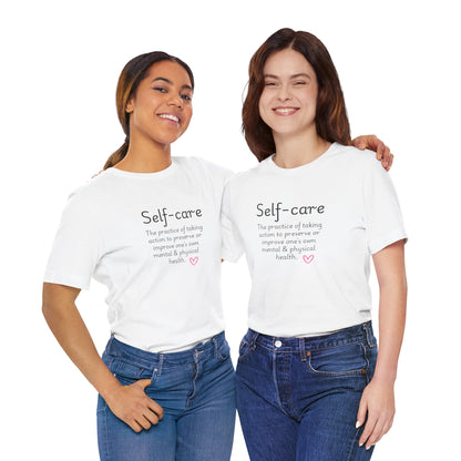 Embrace Self-Care Unisex Jersey Tee