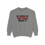 Pray About It- Religious, Unisex, Bold Print Sweatshirt, Cozy, Relaxed Fit for Everyday Wear,