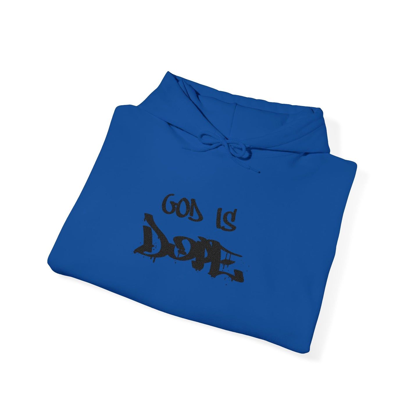 God is Dope Hoodie -Unisex Heavy Blend Sweatshirt, Casual Wear, Streetwear, Gift for Teens, Inspirational Clothing