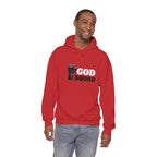 GOD SQUAD by The FOG BRAND- Unisex Hooded Sweatshirt with scripture-Spiritual Gift, Cozy Lounge Wear, Inspirational Apparel, Christian Apparel