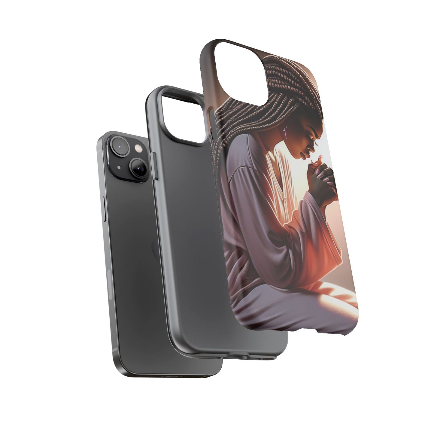 Spiritual Prayer Phone Case - Tough Cases with Inspirational Design