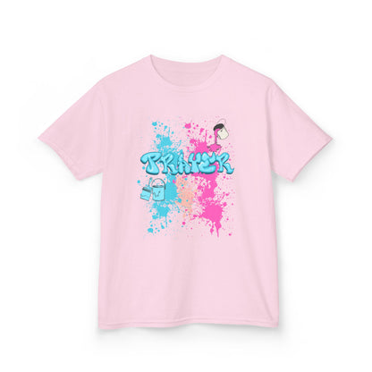 Kids Heavy Cotton™ Prayer Splattered Graphic T-Shirt