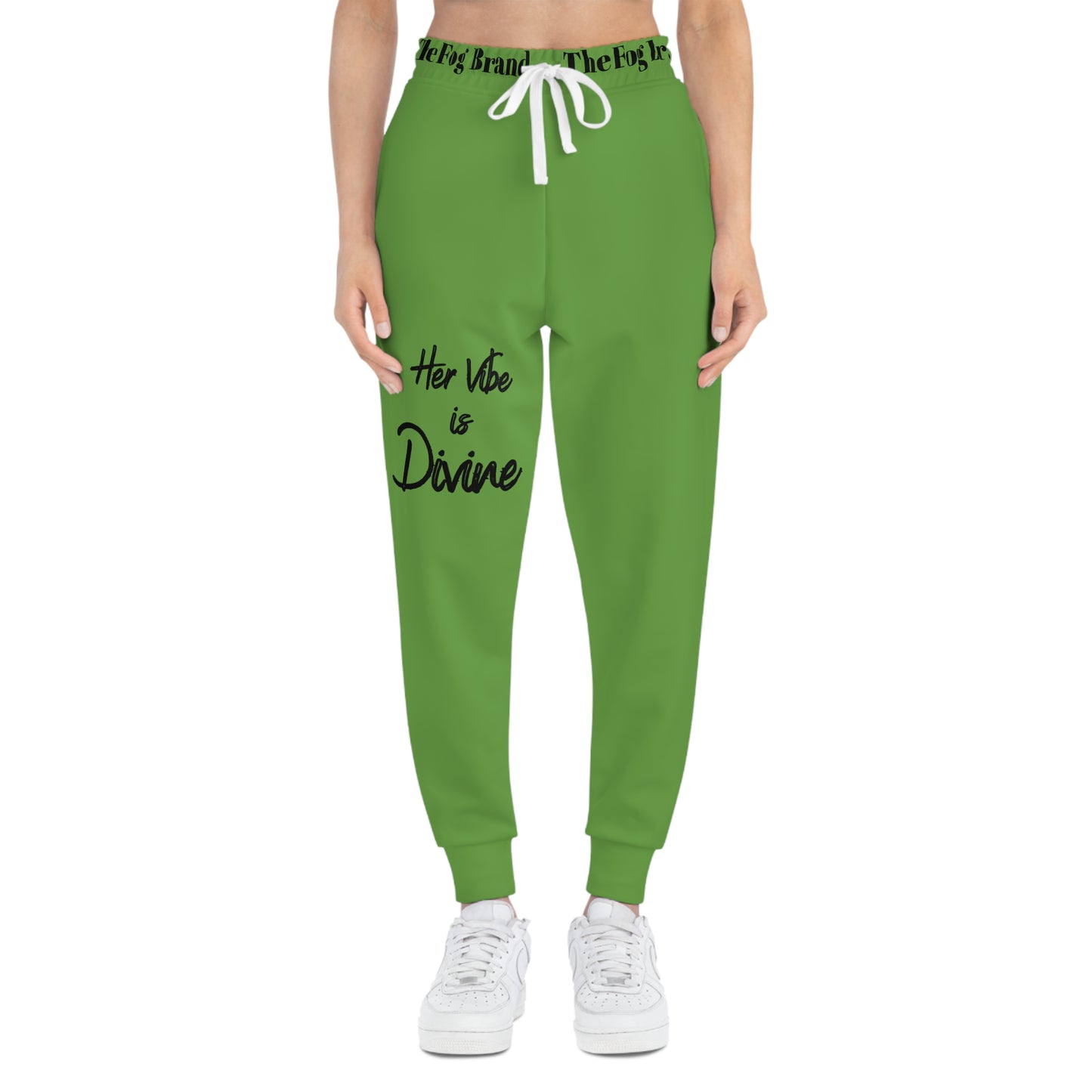Her Vibe is Divine -Athletic Joggers for Women