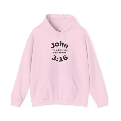 John 3:16- Unisex Hoodie, Heavy Blend Sweatshirt, Cozy, Inspirational,