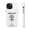 Cell Phone Case -Deeply Rooted Inspirational Tree Design for Faith and Strength
