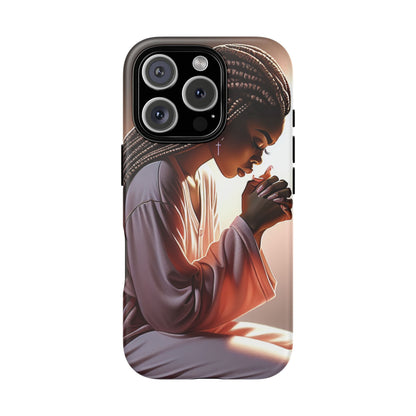 Spiritual Prayer Phone Case - Tough Cases with Inspirational Design