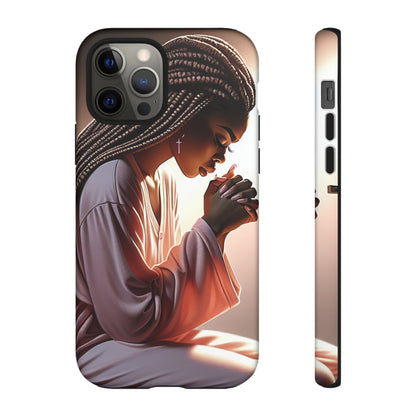Spiritual Prayer Phone Case - Tough Cases with Inspirational Design