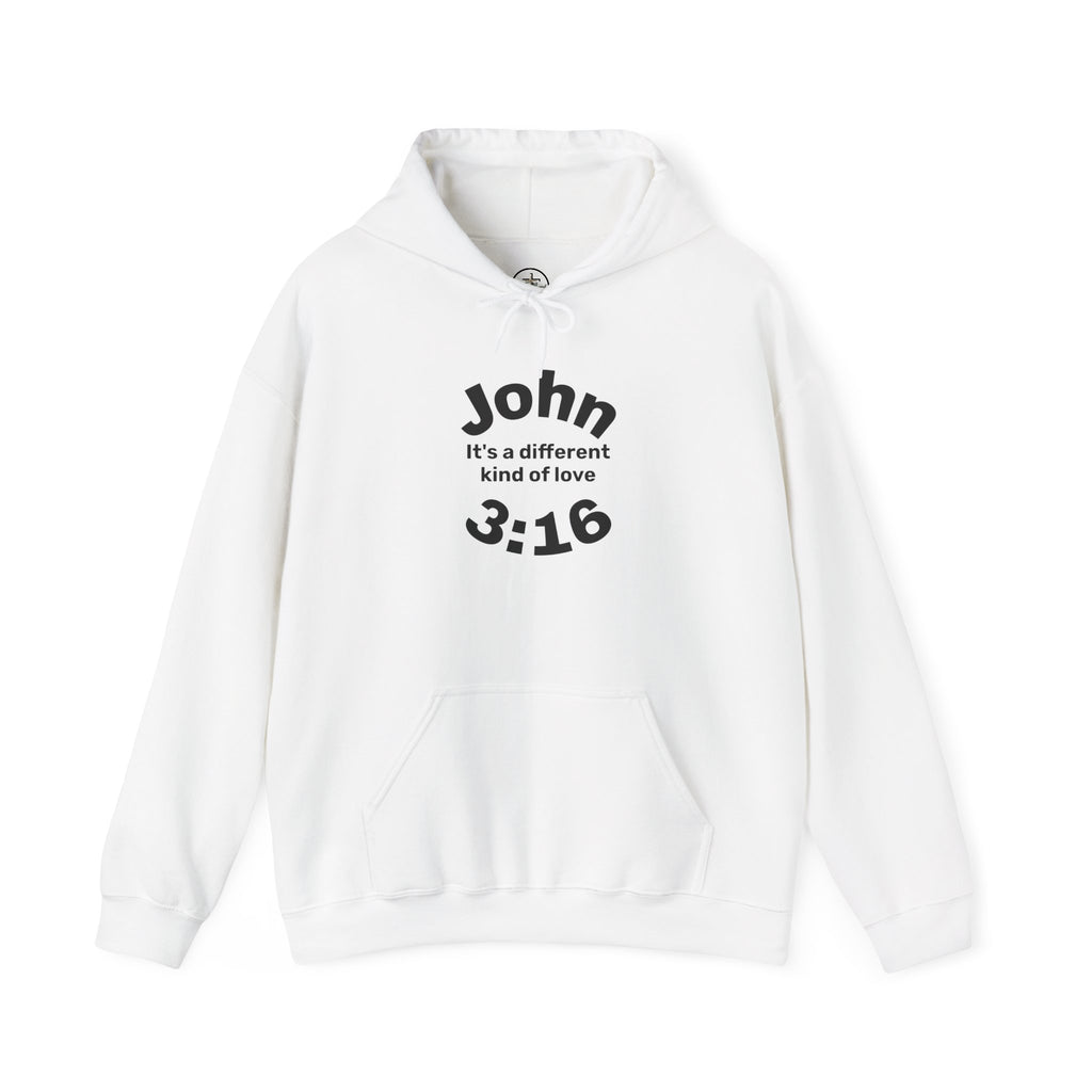 'For God so loved the word'-John 3:16- Unisex Hoodie, Heavy Blend Sweatshirt, Cozy, Inspirational,