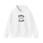'For God so loved the word'-John 3:16- Unisex Hoodie, Heavy Blend Sweatshirt, Cozy, Inspirational,