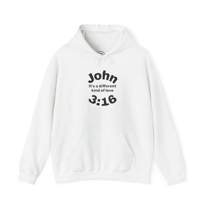 John 3:16- Unisex Hoodie, Heavy Blend Sweatshirt, Cozy, Inspirational,