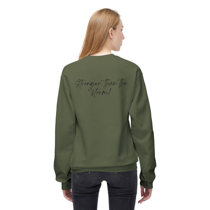 "She survived everything that was meant to destroy her" Crewneck Sweatshirt