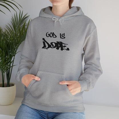 God is Dope Hoodie -Unisex Heavy Blend Sweatshirt, Casual Wear, Streetwear, Gift for Teens, Inspirational Clothing