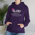 Glory Dripping Crown Unisex Hoodie -Faith inspired Heavy Blend Sweatshirt