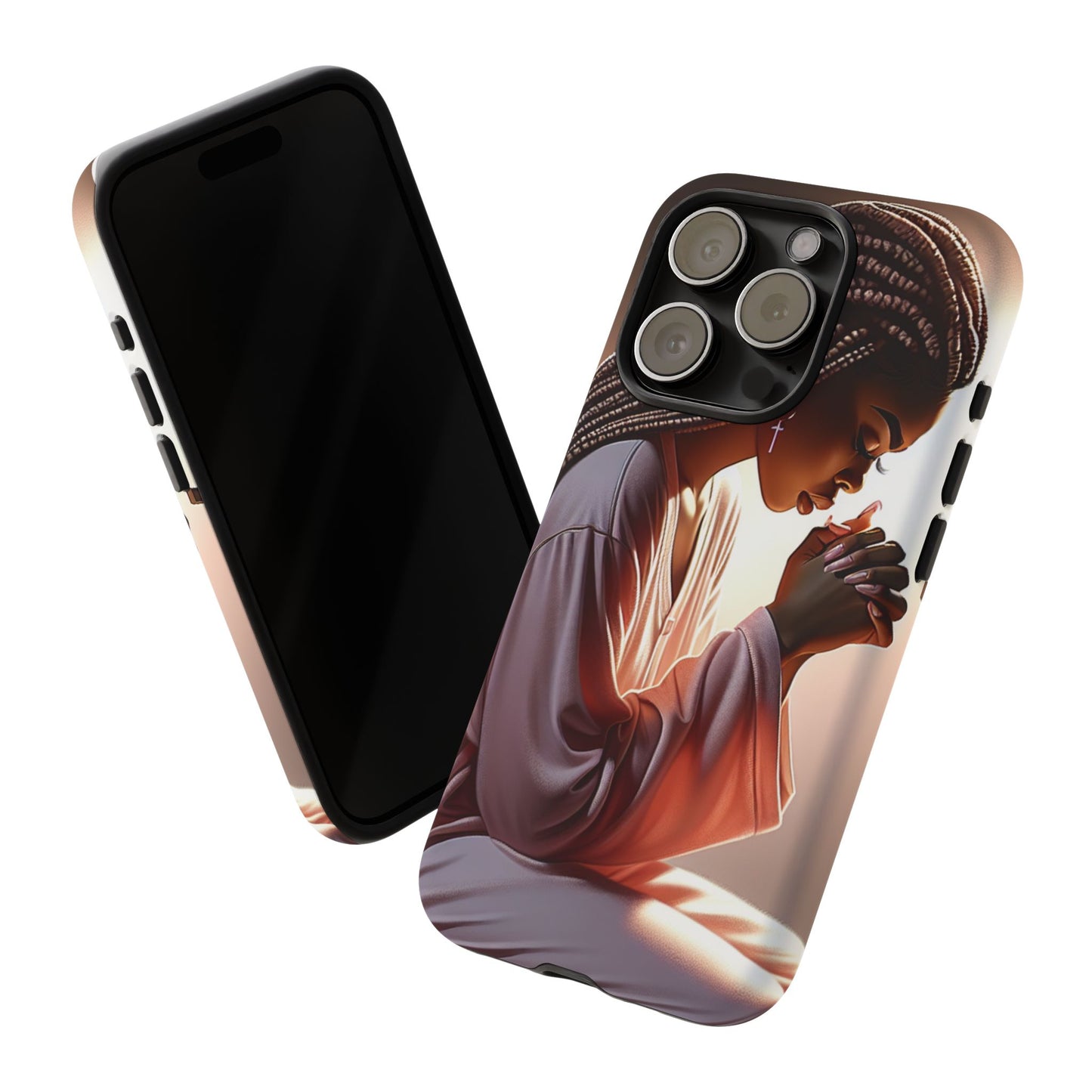 Spiritual Prayer Phone Case - Tough Cases with Inspirational Design