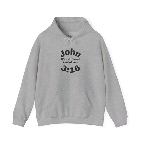 'For God so loved the word'-John 3:16- Unisex Hoodie, Heavy Blend Sweatshirt, Cozy, Inspirational,