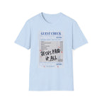 Jesus Paid It All Guest Check T-Shirt