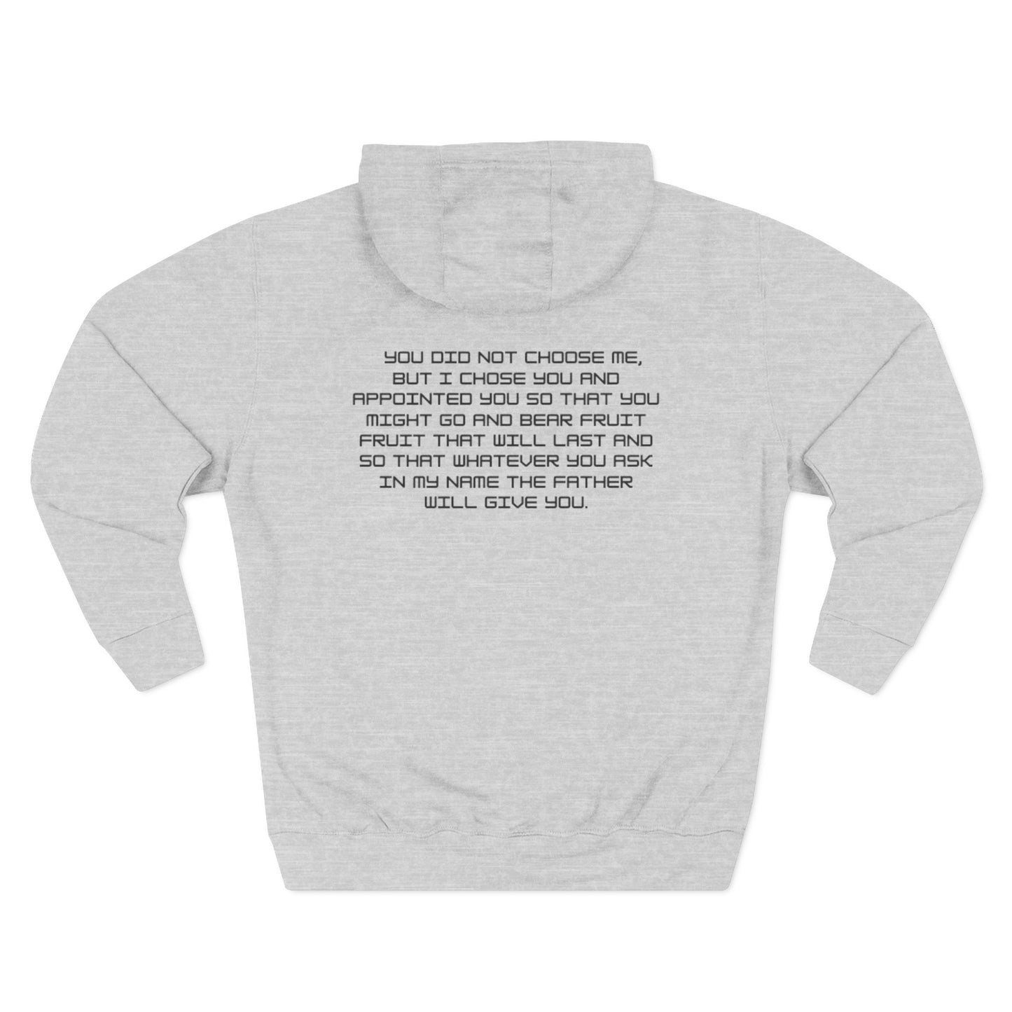 Created With Purpose Hoodie — Inspirational Faith Graphic Hoodie