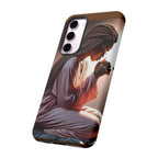 Cell phone case-Woman Praying-Spiritual Prayer Phone Case - Tough Cases with Inspirational Design