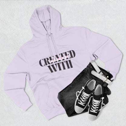 Created With Purpose Hoodie — Inspirational Faith Graphic Hoodie