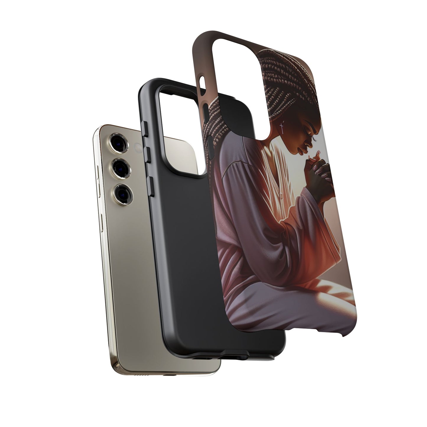 Spiritual Prayer Phone Case - Tough Cases with Inspirational Design