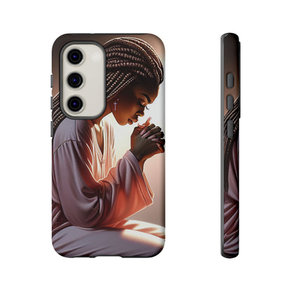 Spiritual Prayer Phone Case - Tough Cases with Inspirational Design