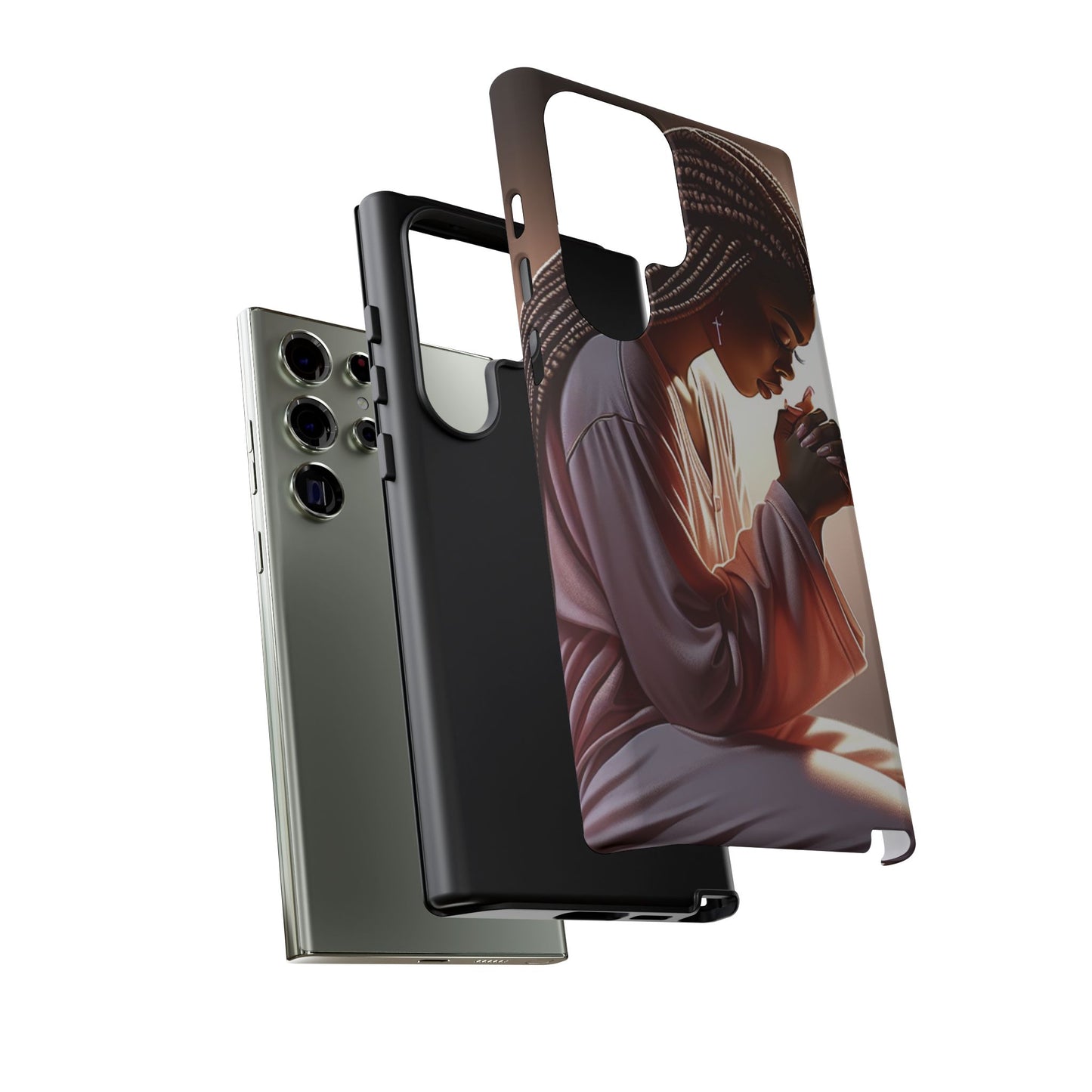 Spiritual Prayer Phone Case - Tough Cases with Inspirational Design