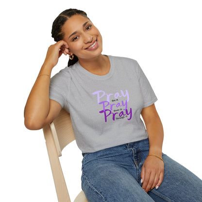 Pray On Over and Through It-Women's Softstyle Tee