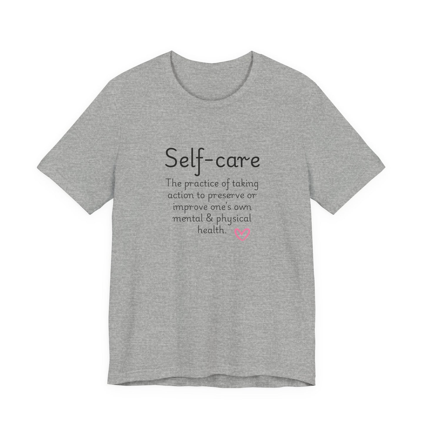 Embrace Self-Care Unisex Jersey Tee