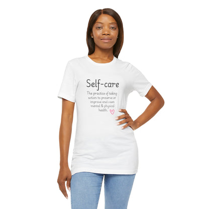 Embrace Self-Care Unisex Jersey Tee