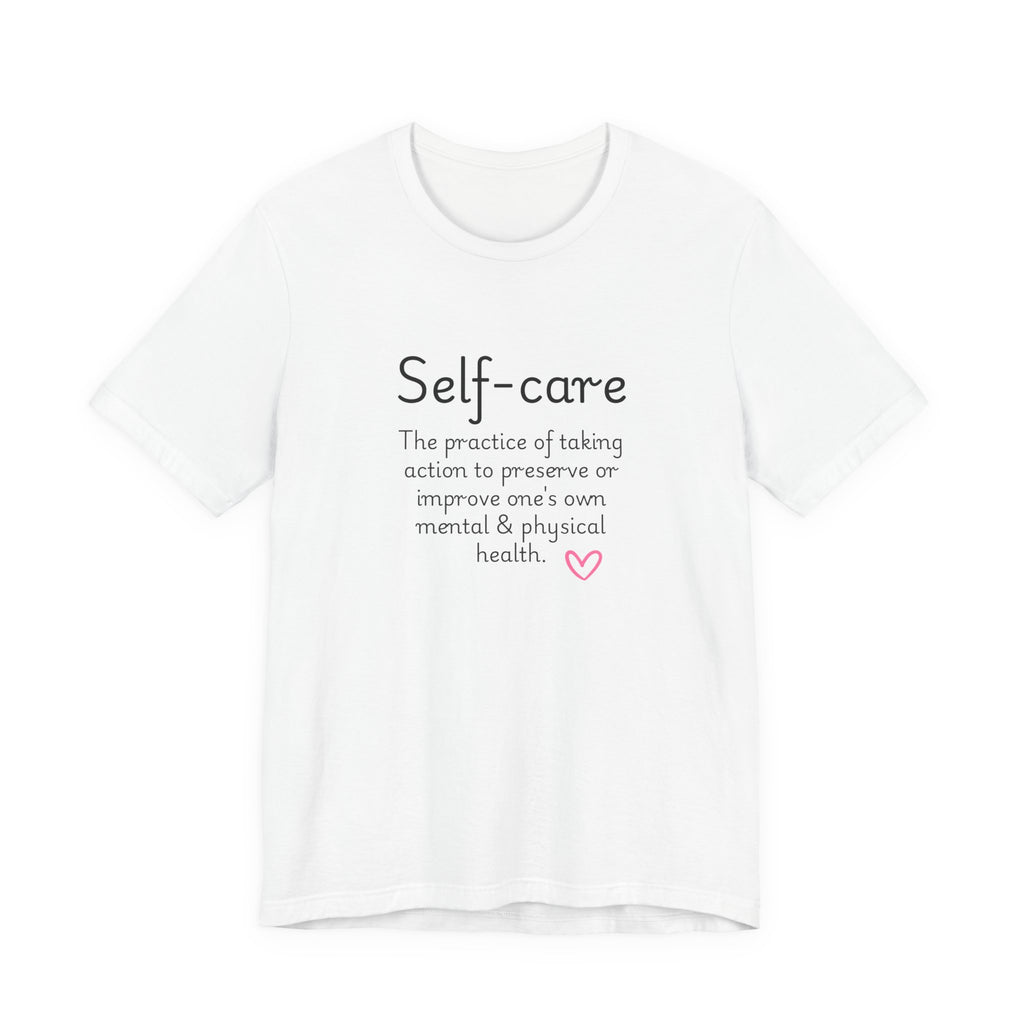 Embrace Self-Care Unisex Jersey Tee