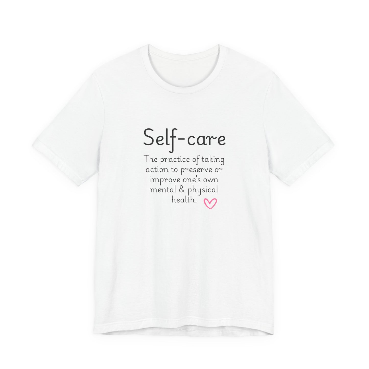 Embrace Self-Care Unisex Jersey Tee