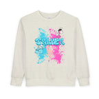 Colorful Toddler Sweatshirt with Fun Splash Design- The FOG BRAND's Cute Toddler Apparel, Kids Gift, Playtime Wear, Birthday Present, Cozy Kids Clothing