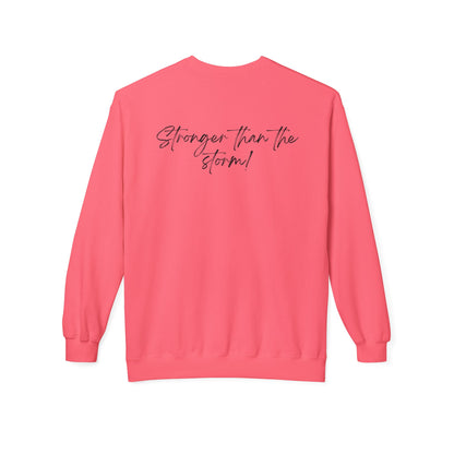 "She survived everything that was meant to destroy her" Crewneck Sweatshirt